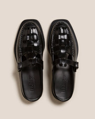 BONELL - Woven T-bar Mule Loafer | Hereu online