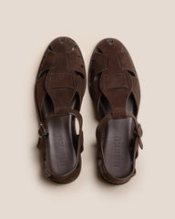 PESCA SUEDE - Fisherman Sandal | Hereu online
