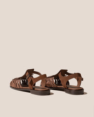 ALARO SUEDE - Square-Toe T-bar Sandal | Hereu on sale