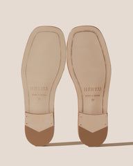 ALARO SUEDE - Square-Toe T-bar Sandal | Hereu on sale