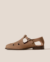 BESSO NUBUCK - Woven T-bar Sandal | Hereu discount