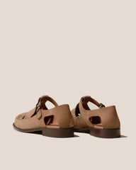 BESSO NUBUCK - Woven T-bar Sandal | Hereu discount