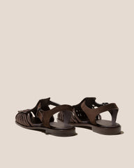 ALARO SUEDE - Square-Toe T-bar Sandal | Hereu outlet