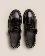 ALBER CRINKLED GLOSSY - T-bar Loafer | Hereu near me