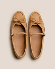 ROSES SUPPLE SHINY - Bound Moccasin Mary Jane | Hereu discount