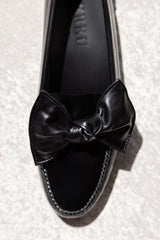 CORBATI - Bow-Detail Slip-On Loafer | Hereu US