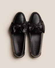 CORBATI - Bow-Detail Slip-On Loafer | Hereu US