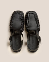 ALARO - Square-Toe T-bar Sandal | Hereu discount