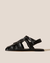 BENA - Interwoven Knotted T-bar Sandal | Hereu online