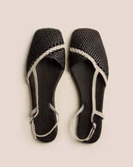 RONDAIA - Woven Asymmetrical Sandal | Hereu online