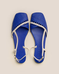 RONDAIA - Woven Asymmetrical Sandal | Hereu for sale