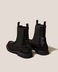 Hereu Boots | ALDA SPORT CALF HAIR - Tread Sole Mid-Calf Chelsea Boot - Men