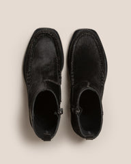 Hereu Boots | ANDREU CALF HAIR - Mid-Calf Zipped Boot - Women