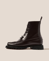 Hereu Boots | CORDO - Tread Sole Lace-Up Loafer Boot - Men
