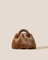 Hereu Crossbody Bags | BOMBON SHEARLING - Small Plaited-handle Crossbody Bag - Women