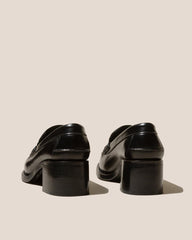 Hereu Heels | SINEU HEELED - Interlaced Detail Slip-On Loafer - Women