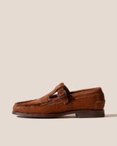 Hereu Loafers | ALBER CALF HAIR - T-bar Loafer - Women
