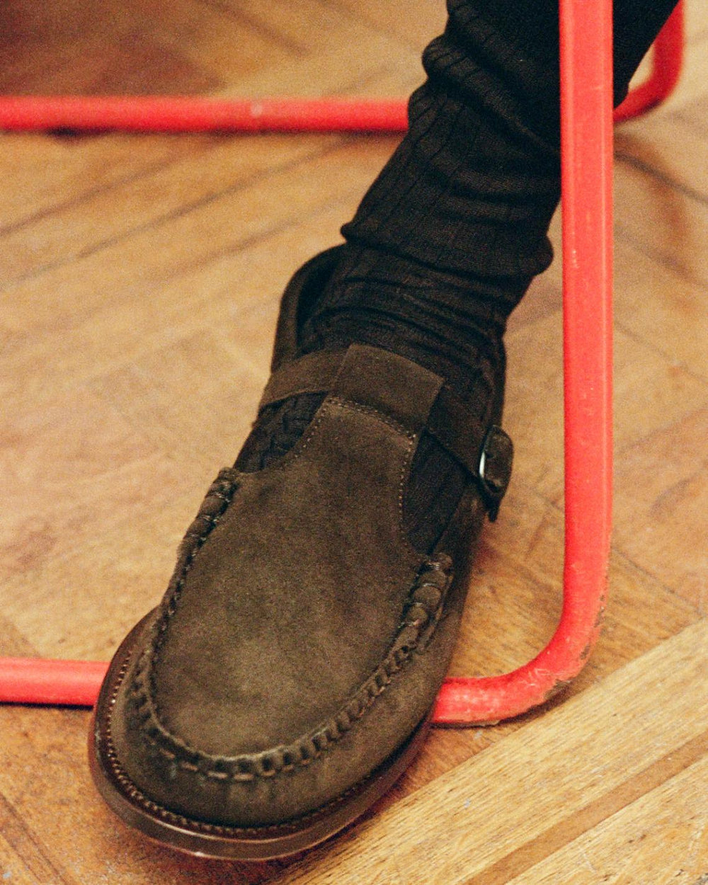 Hereu Loafers | ALBER SUEDE - T-bar Loafer - Men