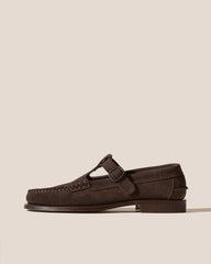 Hereu Loafers | ALBER SUEDE - T-bar Loafer - Men