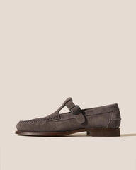 Hereu Loafers | ALBER SUEDE - T-bar Loafer - Men