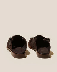 Hereu Loafers | BARRACA - Buckle-strap Mule Loafer - Men