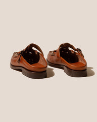 Hereu Loafers | FERRIOL MULE - Woven T-bar Mule Loafer - Men