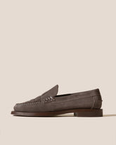 Hereu Loafers | NOMBELA SUEDE - Interwoven Detail Slip-on Loafer - Men