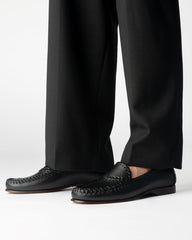 Hereu Loafers | SASTRE - Braided Seams Pull-on Loafer - Men