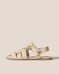 Hereu Sandals | BENA - Interwoven Knotted T-bar Sandal - Women