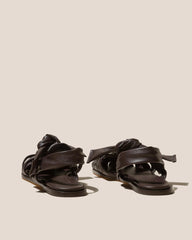 Hereu Sandals | BENA - Interwoven Knotted T-bar Sandal - Women