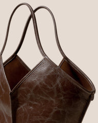 Hereu Shoulder Bags | CALELLA DISTRESSED - Leather Tote Bag - Women/Men