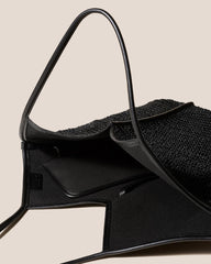 Hereu Shoulder Bags | CALELLA RAFFIA - Leather-trimmed Tote Bag - Women/Men