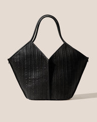Hereu Shoulder Bags | CALELLA WOVEN - Leather-trimmed Tote Bag - Women/Men