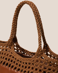 Hereu Shoulder Bags | ELMA - Braided Top Shoulder Bag - Women