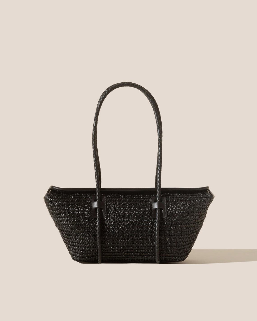 Hereu Shoulder Bags | FORNA RAFFIA - Leather Framed Shoulder Bag - Women