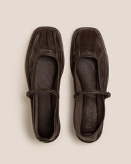 Hereu Soft Shoes | DANSA SUPPLE SHINY - Pleated-Toe Mary Jane Pump - Women