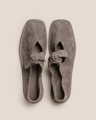 Hereu Soft Shoes | LLASADA SUEDE - Front-Knot Pump - Women