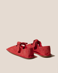 Hereu Soft Shoes | LLASADA SUEDE - Front-Knot Pump - Women