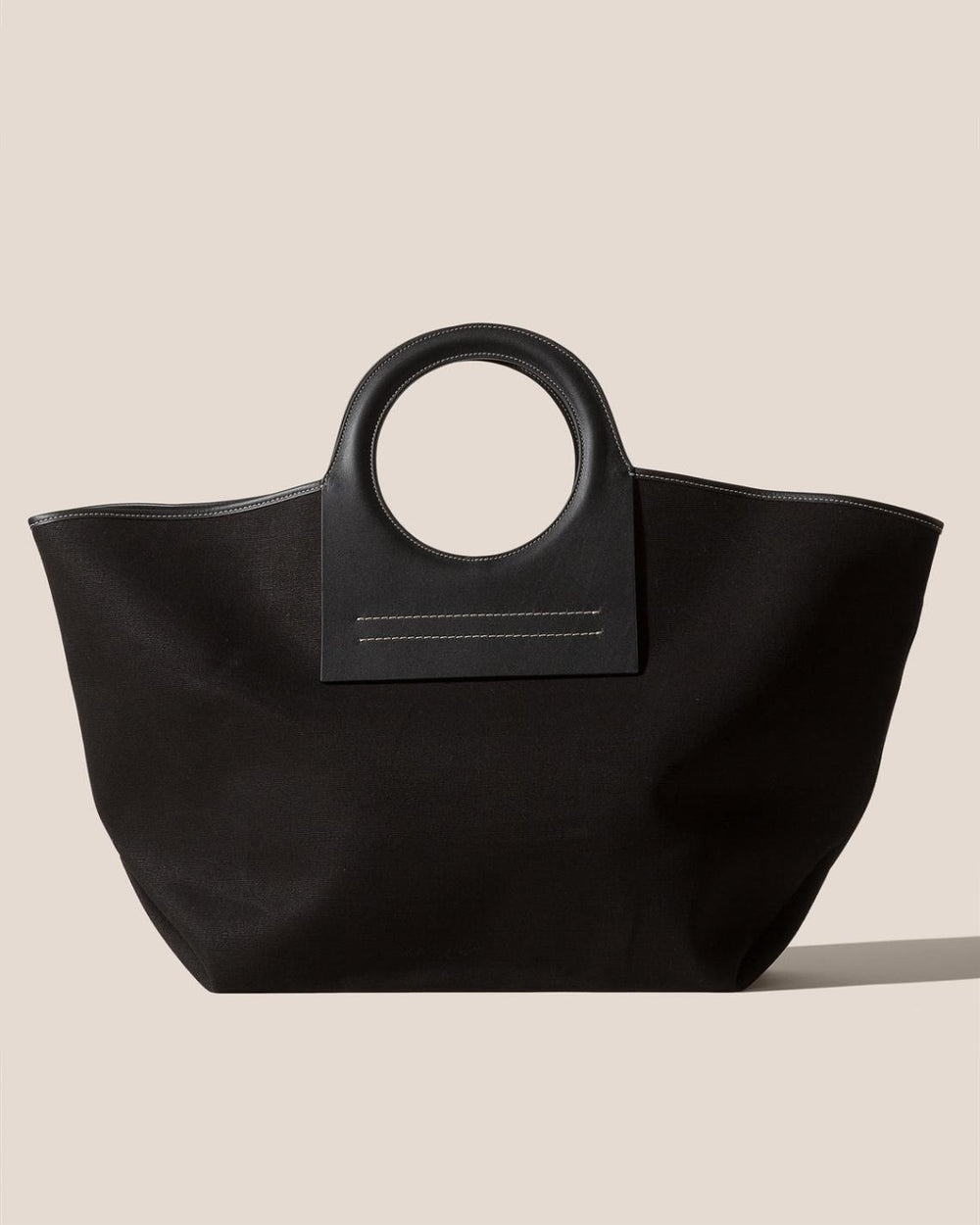 Hereu Tote Bags | CALA L - Leather-trimmed Canvas Tote Bag - Women/Men