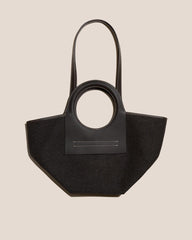 Hereu Tote Bags | CALA S WINTER - Leather-trimmed Thick Textile Tote Bag - Women/Men