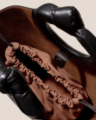 Hereu Tote Bags | CASTELL AIRBRUSHED - Knotted-handle Leather Tote Bag - Women