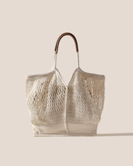 CALELLA FILT - Knitted Cotton Net Bag | Hereu outlet