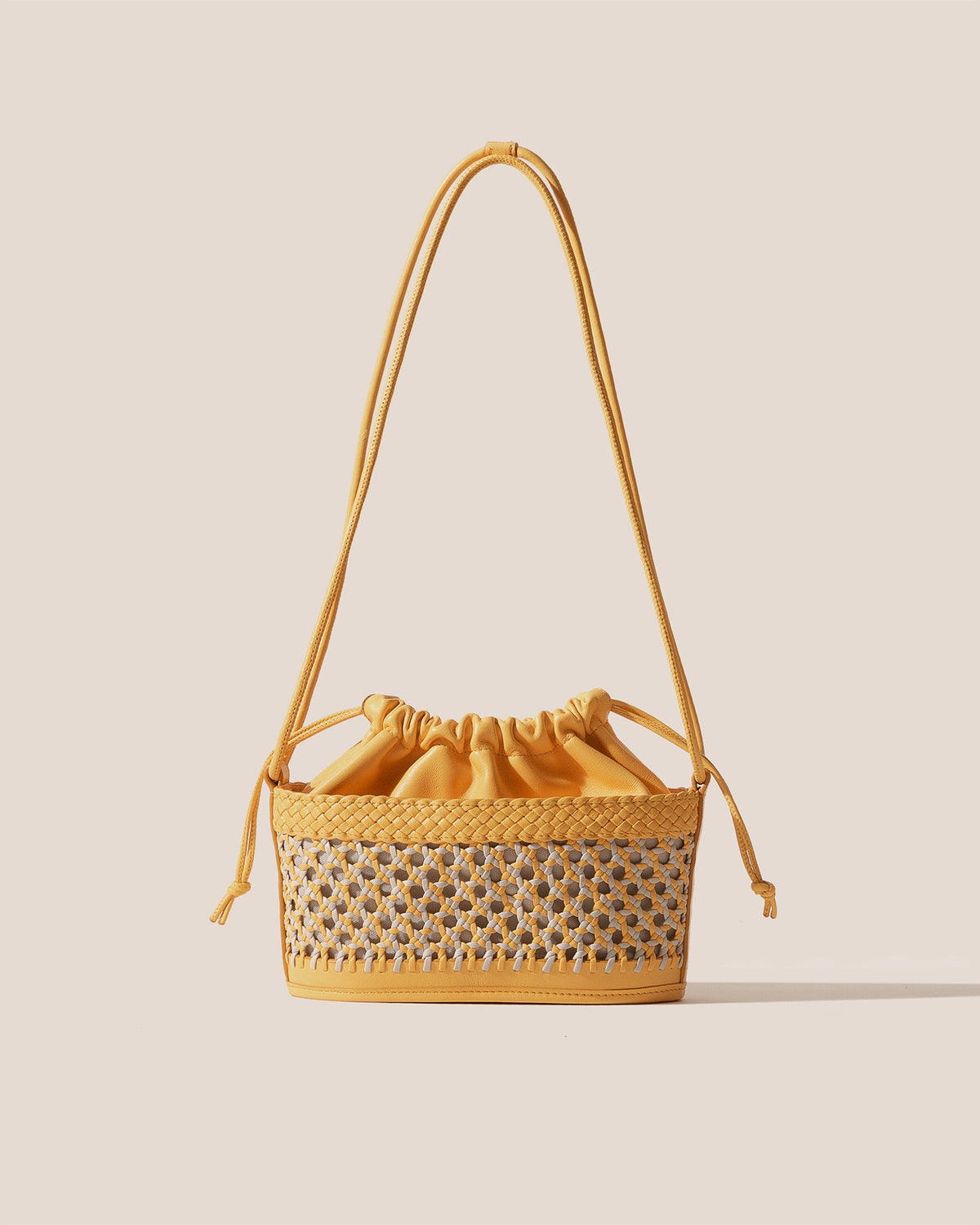 GAIA - Woven Bucket Crossbody Bag | Hereu sale