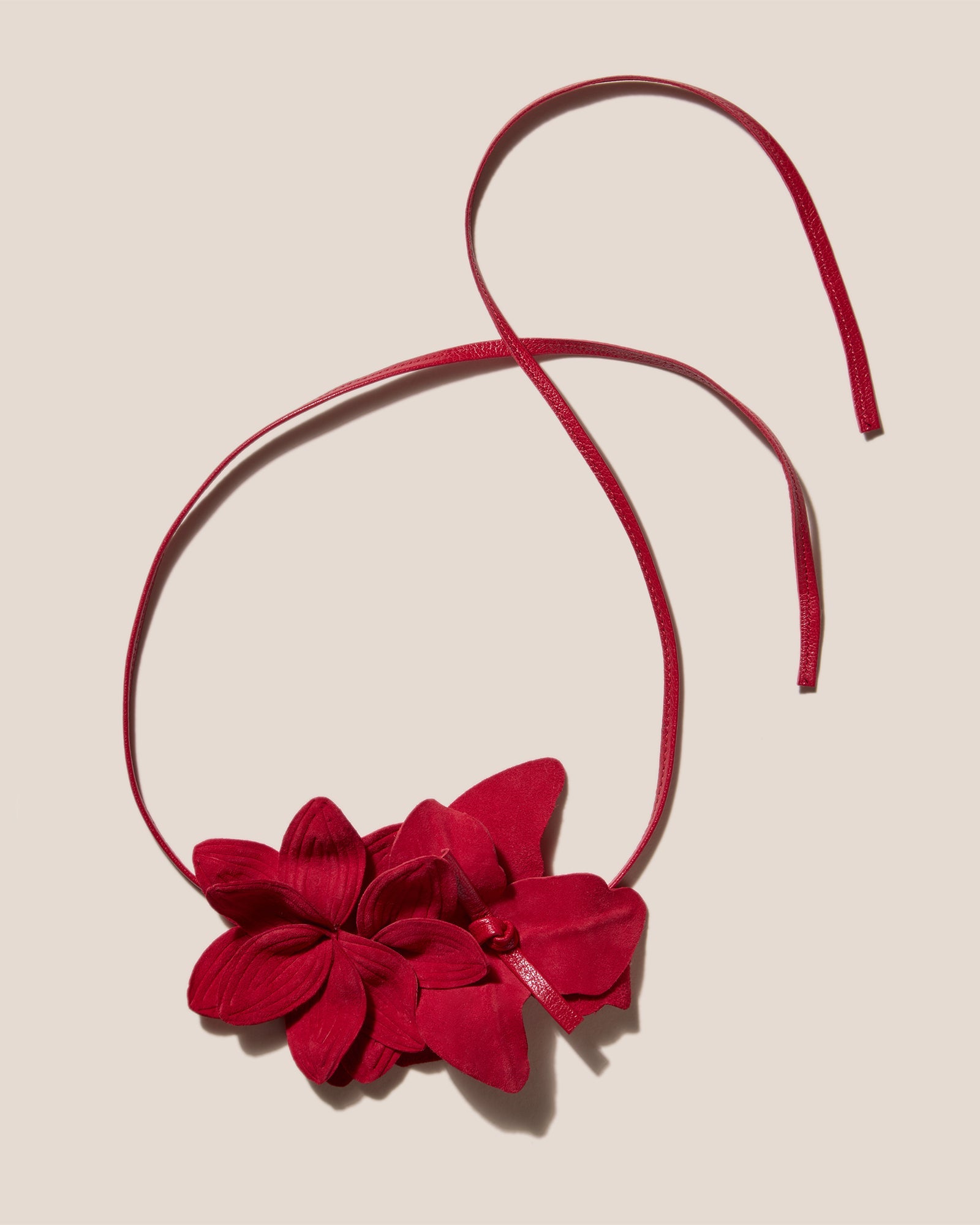 COROLA - Flower Charm with Leather Strap | Hereu on sale