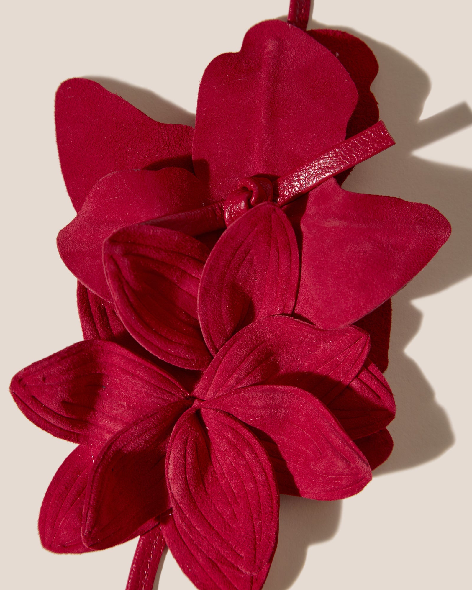 COROLA - Flower Charm with Leather Strap | Hereu on sale