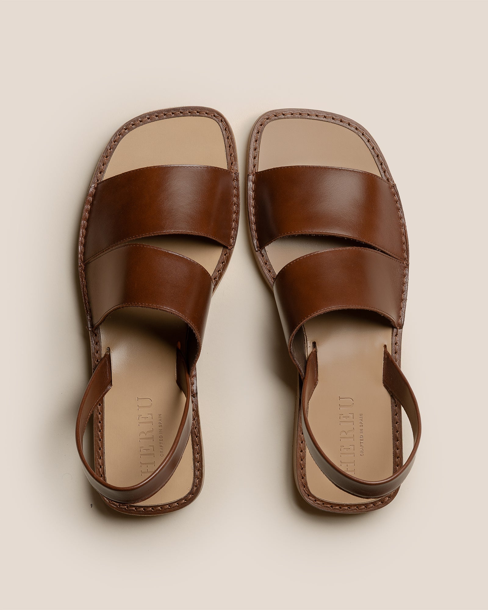 ALOC RUBBER - Asymmetrical Sandal | Hereu online