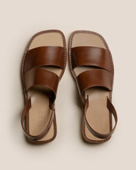 ALOC RUBBER - Asymmetrical Sandal | Hereu online
