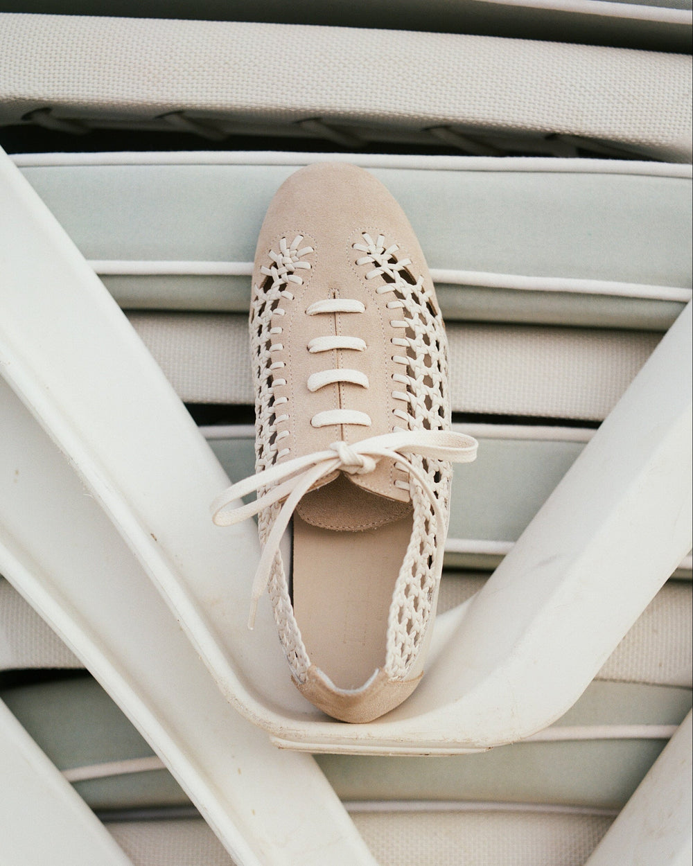 ESPORTIU WOVEN - Lace-Up Sporty Shoe | Hereu US