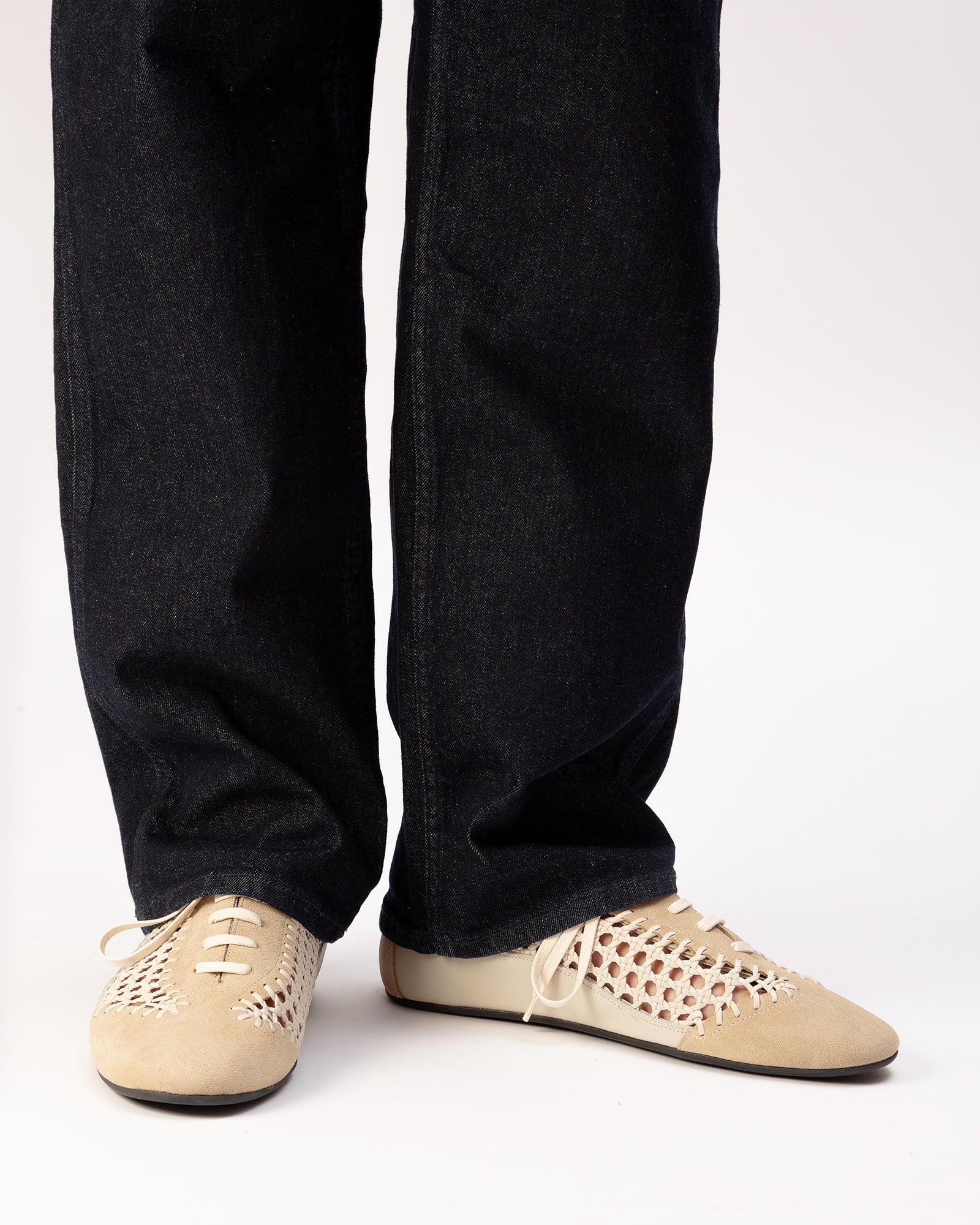 ESPORTIU WOVEN - Lace-Up Sporty Shoe | Hereu US