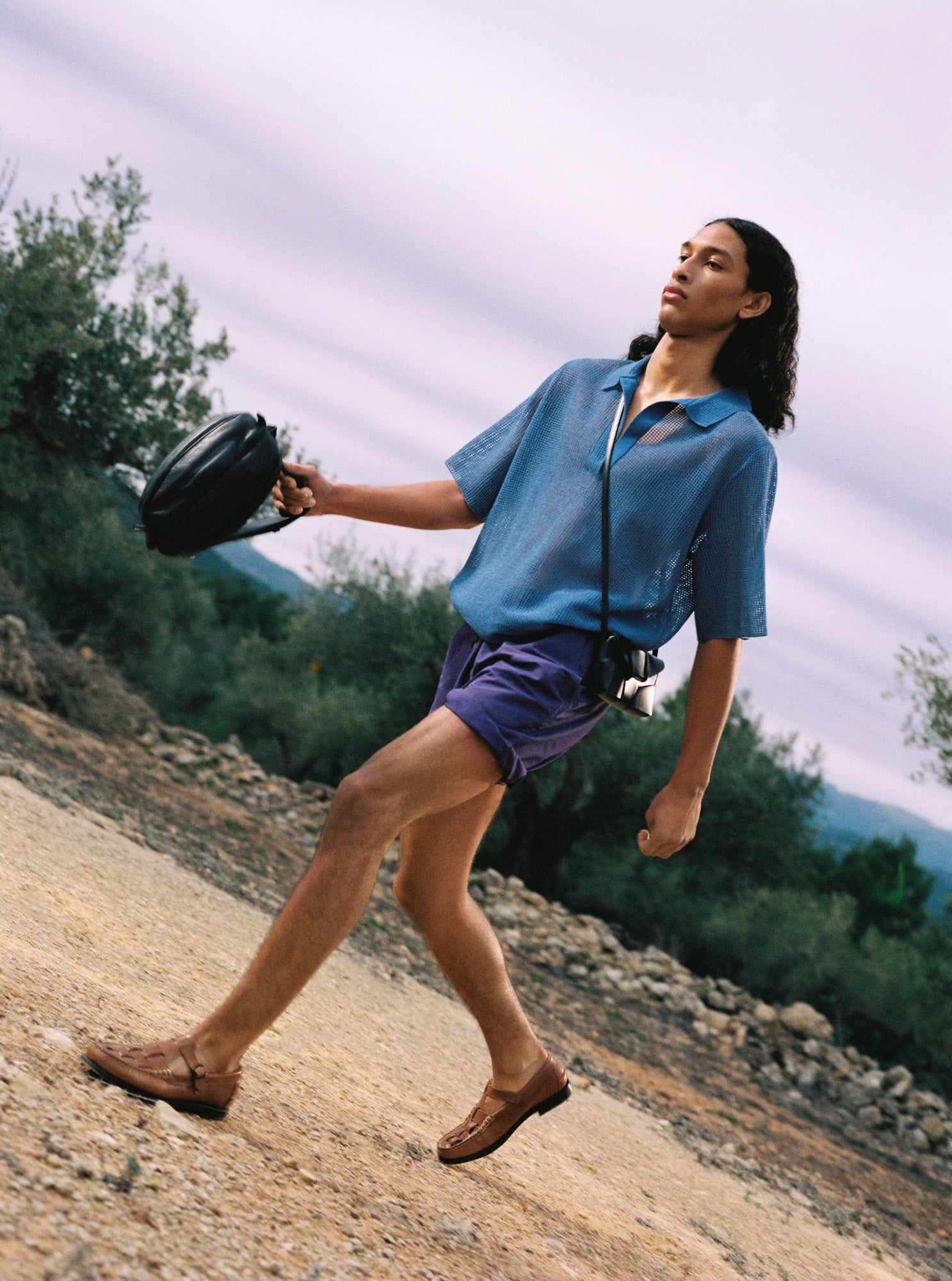 MABRA MINI - Woven Detail Crossbody Bag | Hereu on sale